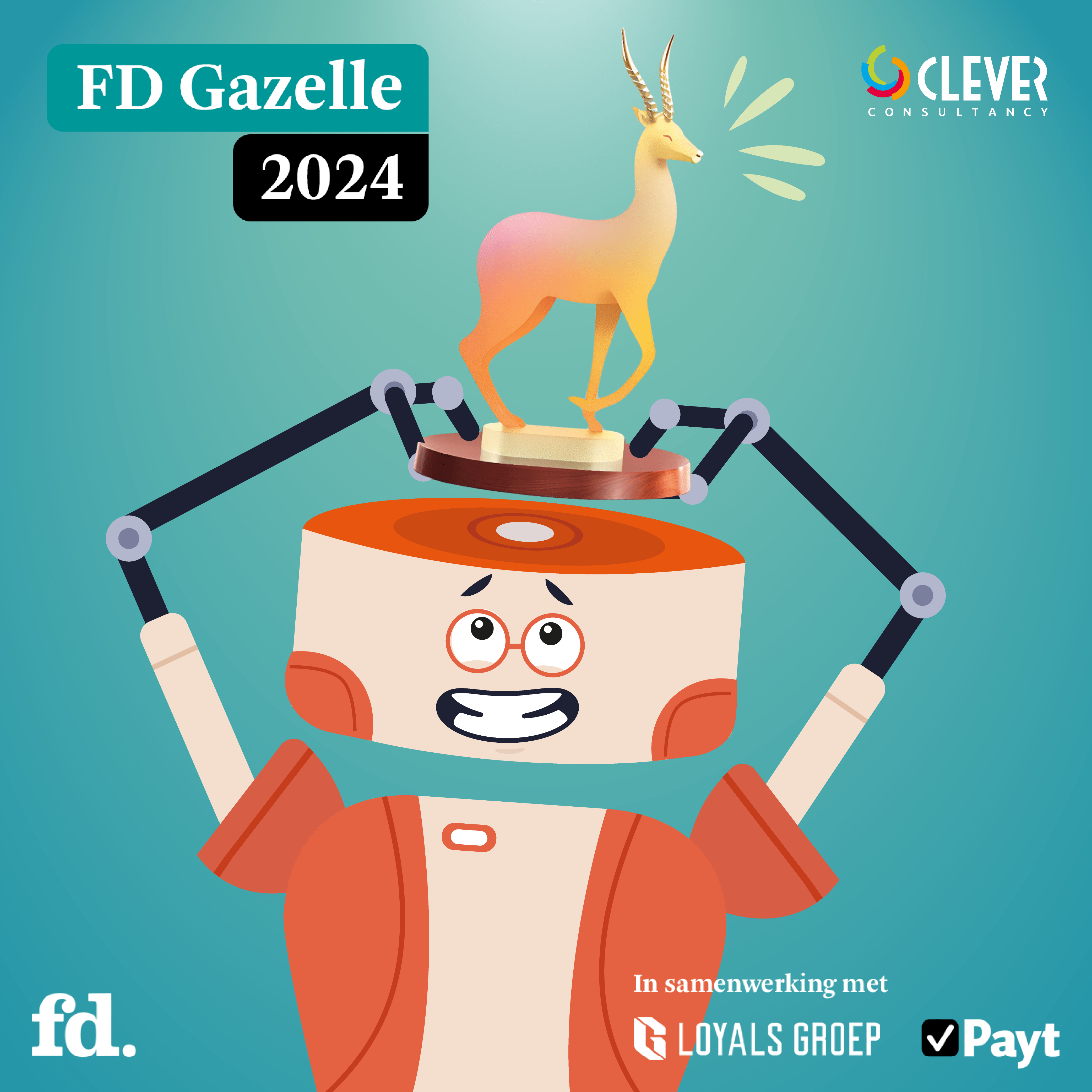 Clever Consultancy wint FD Gazelle award 2024